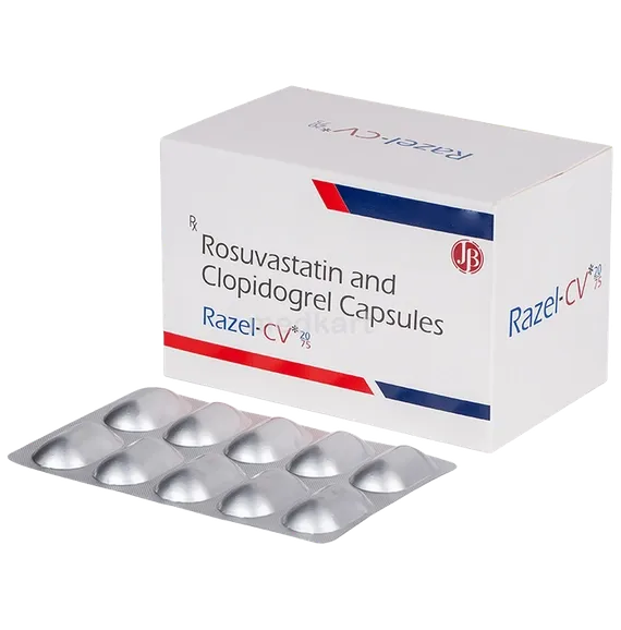 razel cv 20/75mg capsule 10's